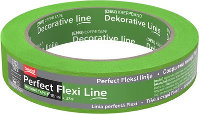 Лента малярная Beorol Deco Line 18мм - фото