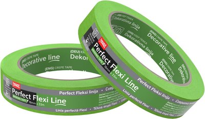 Лента малярная Beorol Deco Line 18мм