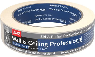 Лента малярная Beorol Indoor Professional 24мм - фото