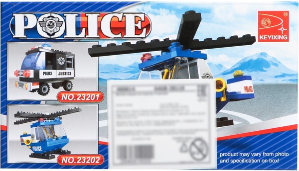Конструктор Keyixing Полицейский вертолет 23202 / 460614