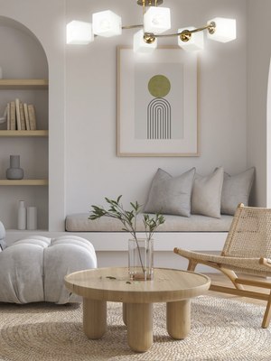 Люстра Aitin-Pro НПБ 02-6x60-101 / N6397/6