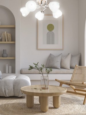 Люстра Aitin-Pro НПБ 02-5x60-101 / 6104/5