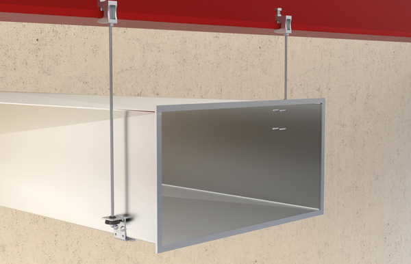 Держатель воздуховода FISCHER ZKH шпилька М8 / 24674f