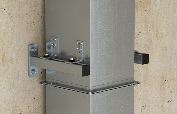 Держатель воздуховода FISCHER LKH шпилька М8 / 24671f