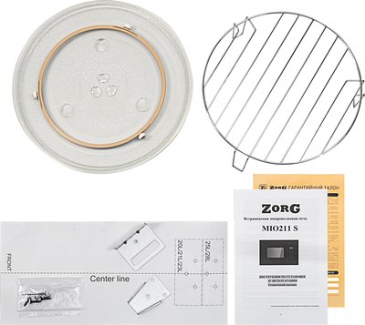 Микроволновая печь ZORG MIO211 S (белый)