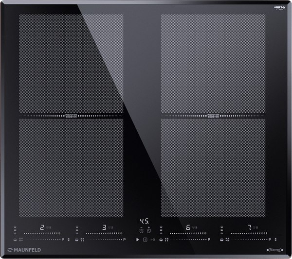 Индукционная варочная панель Maunfeld CVI594SF2BK Lux Inverter - фото