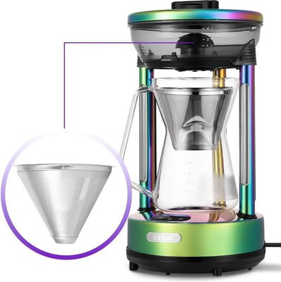 Капельная кофеварка Kitfort Кемекс КТ-7488