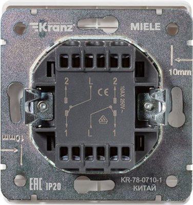 Выключатель Kranz Round KR-78-0710-1