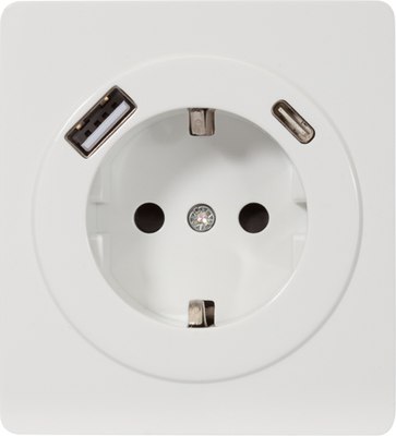 Розетка Kranz Round KR-78-0704-1 - фото