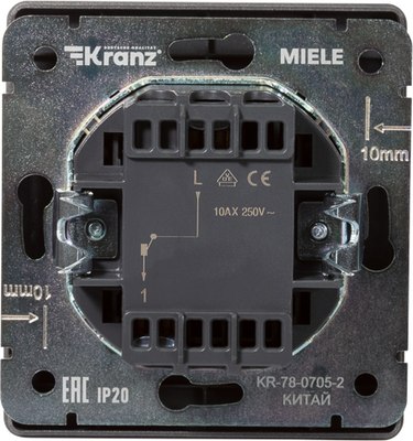 Выключатель Kranz Round KR-78-0705-2