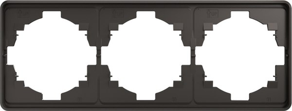 Рамка для выключателей и розеток Kranz Round KR-78-0753-2 - фото