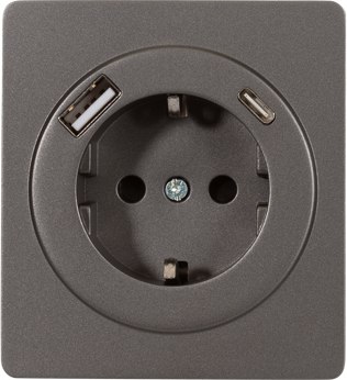 Розетка Kranz Round KR-78-0704-2 - фото