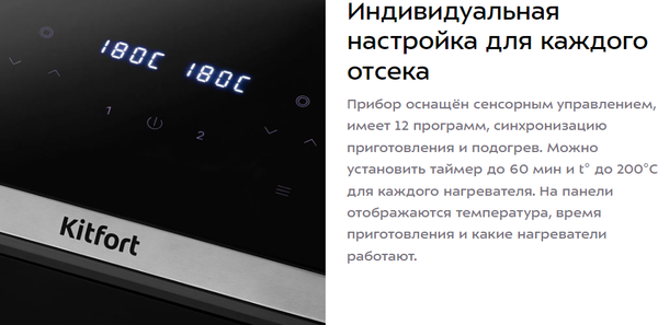 Аэрогриль Kitfort КТ-2254