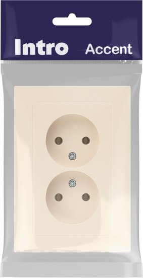 Розетка INTRO Accent 6-204-02 / Б0063474