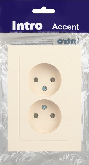 Розетка INTRO Accent 6-204-02 / Б0063474