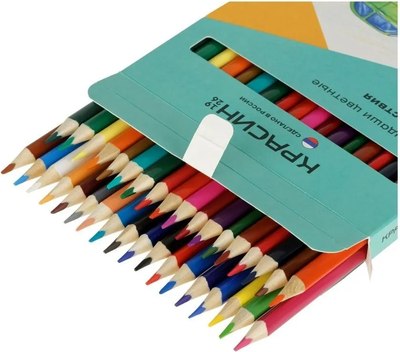 Набор цветных карандашей Красин Путешествия / КР-360800