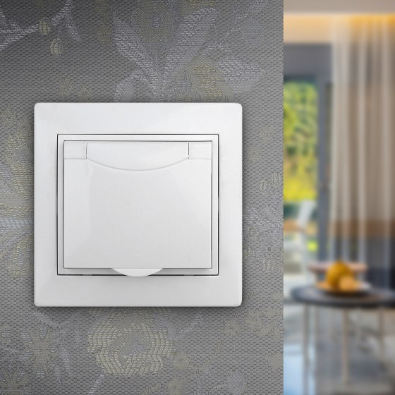 Розетка INTRO Plano 1Э-207-01 / Б0038832