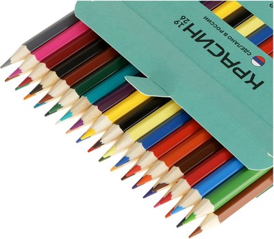 Набор цветных карандашей Красин Яркие моменты / КР-360900