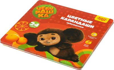 Набор цветных карандашей Мульти-пульти Чебурашка / CPЧБ_53000