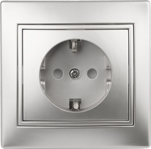 Розетка INTRO Plano 1-202-03 / Б0053878 - фото