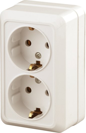Розетка INTRO Quadro 2-204-02 / Б0053803 - фото