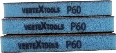 Набор губок абразивных Vertex Tools 120-98-60 - фото