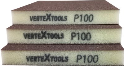 Набор губок абразивных Vertex Tools 120-98-100 - фото