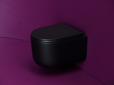 Унитаз подвесной Ceramica Nova Ulma Торнадо CN4006TMB