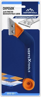 Скребок малярный Vertex Tools Для очистки межплиточных швов 0012-50-1