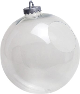 Шар новогодний Азалия Декор С отверстием UD001-25 - фото
