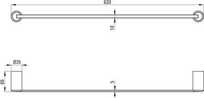 Держатель для полотенца Deante Arnika ADA_0621