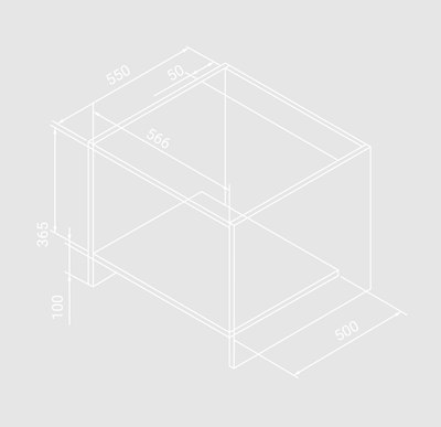 Микроволновая печь Hiberg VM 8505 W