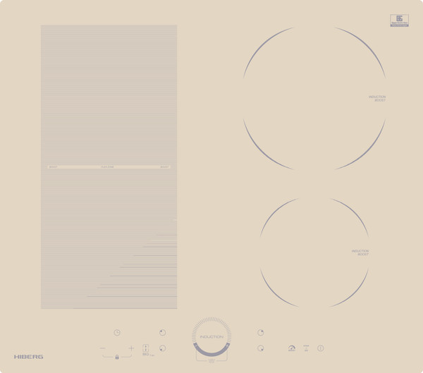 Индукционная варочная панель Hiberg i-MS 6049 Y - фото