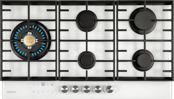 Газовая варочная панель Hiberg VM 9155 W - фото