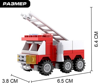 Конструктор Keyixing Пожарная машина 21319 / 3548636