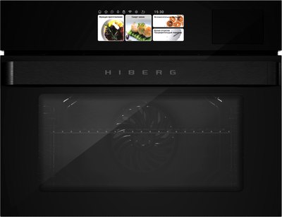 Электрический духовой шкаф Hiberg S-VM 5615 B i-Smart - фото