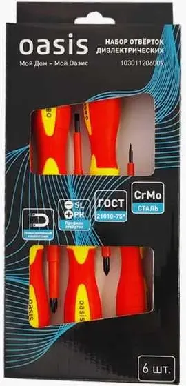 Набор отверток Oasis 103011206009 - фото