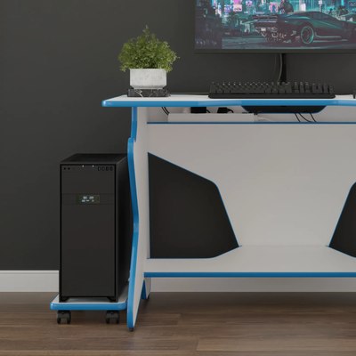 Геймерский стол Vmmgame Spaceone Light Blue / SO-1-WEBE