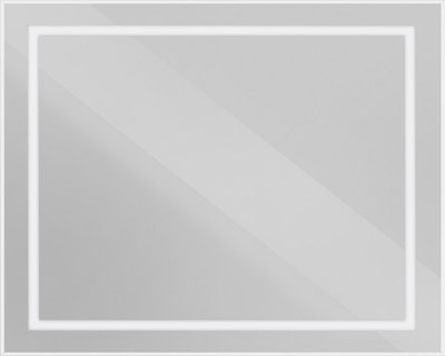 Зеркало BelBagno SPC-KRAFT-1000-800-SENS-AL - фото