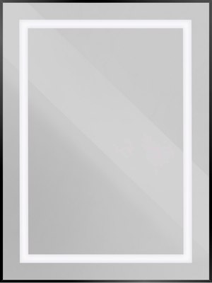 Зеркало BelBagno SPC-KRAFT-600-800-SENS-NERO - фото