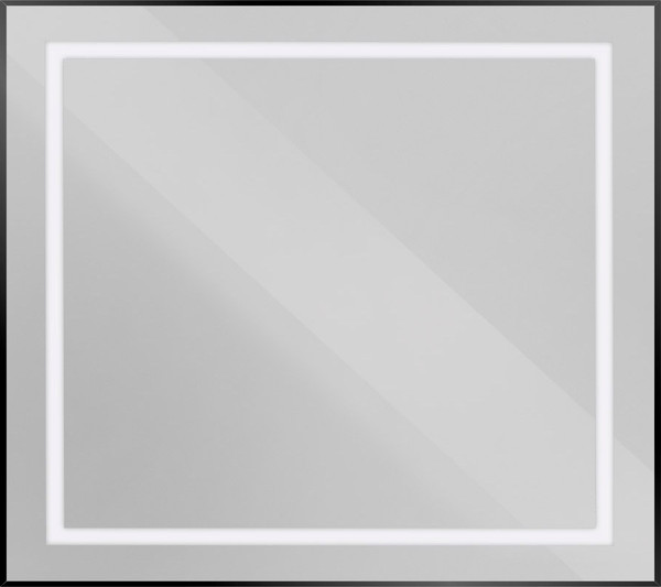 Зеркало BelBagno SPC-KRAFT-900-800-SENS-NERO - фото