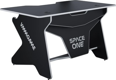 Геймерский стол Vmmgame Spaceone Dark 140 White / SO-2-BKWE - фото