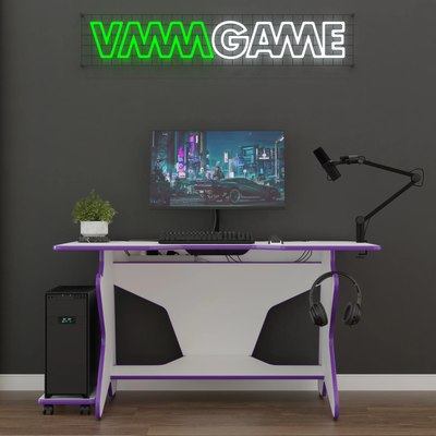 Геймерский стол Vmmgame Spaceone Light 140 Purple / SO-2-WEPU