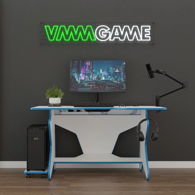 Геймерский стол Vmmgame Spaceone Light 140 Blue / SO-2-WEBE
