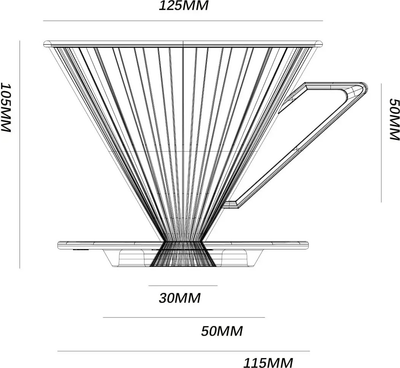 Воронка-пуровер MHW-3BOMBER Elf / FC5868