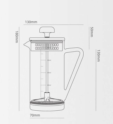 Френч-пресс MHW-3BOMBER Gimme FP5975W