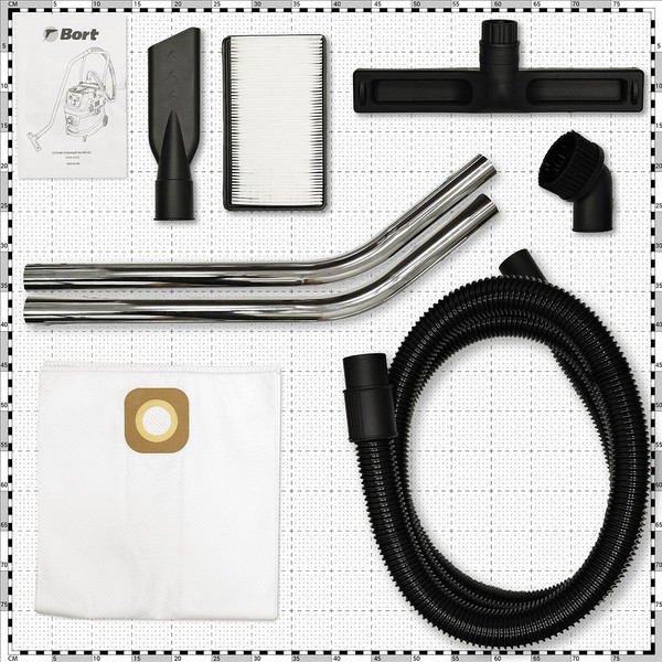 Профессиональный пылесос Bort BAX-600E (93418149)