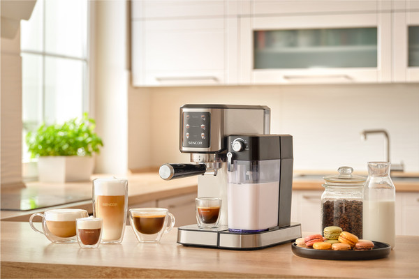 Кофеварка эспрессо Sencor SES 4910 SS