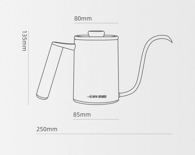 Кофейник MHW-3BOMBER Planet Hand Brewing BK5996B