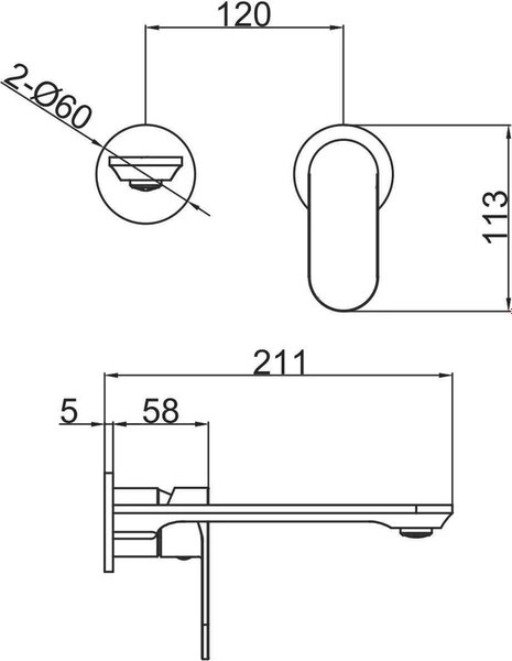Смеситель Fashun A1185